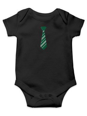 Body pour bébé en uniforme de Serpentard Harry Potter