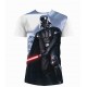 T-shirt Vader affiancato da Stormtroopers