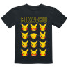Camiseta Pokemon Pikachu Emociones