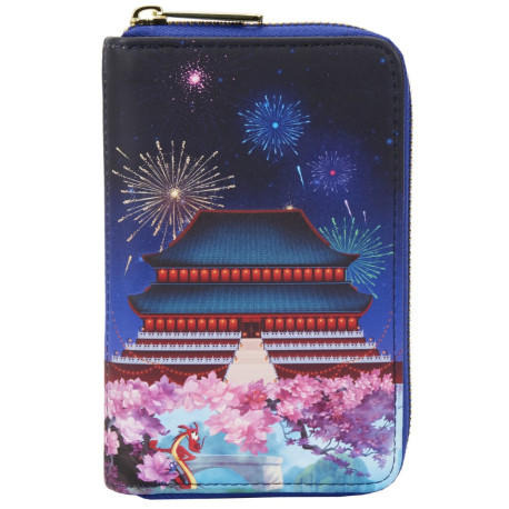 Cartera Loungefly Mulan Disney Fireworks