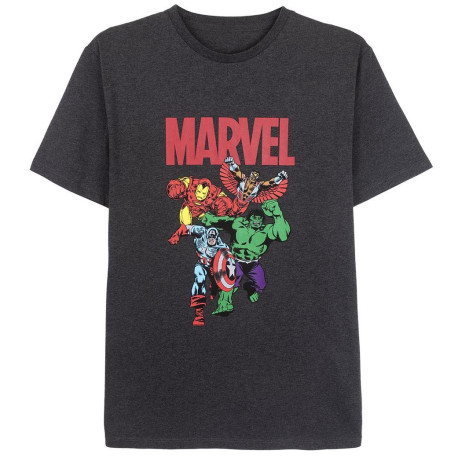 CAMISETA CORTA SINGLE JERSEY PUNTO MARVEL