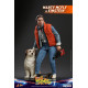 Regreso al futuro Figuras Movie Masterpiece 1/6 Marty McFly & Einstein Exclusive 28 cm