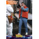 Regreso al futuro Figuras Movie Masterpiece 1/6 Marty McFly & Einstein Exclusive 28 cm