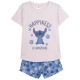 PIJAMA CORTO SINGLE JERSEY PUNTO STITCH