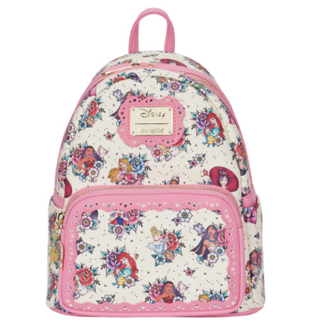 Mochila Loungefly Tatuaje Princesas Disney