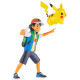 Pokémon Figuras Battle Feature Ash & Pikachu 11 cm