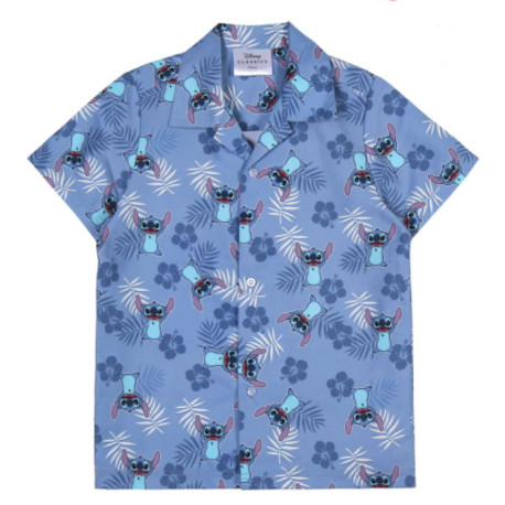 CAMISETA CORTA POPELIN STITCH