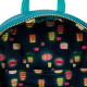 Saco mochila Loungefly Rapunzel Castelo