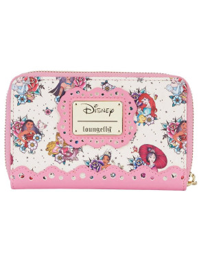 Cartera Loungefly Tatuaje Princesas Disney