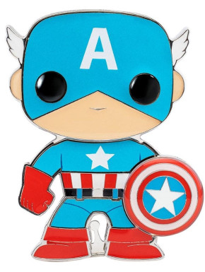 Pin Esmaltado Funko Pop! Capitán América 