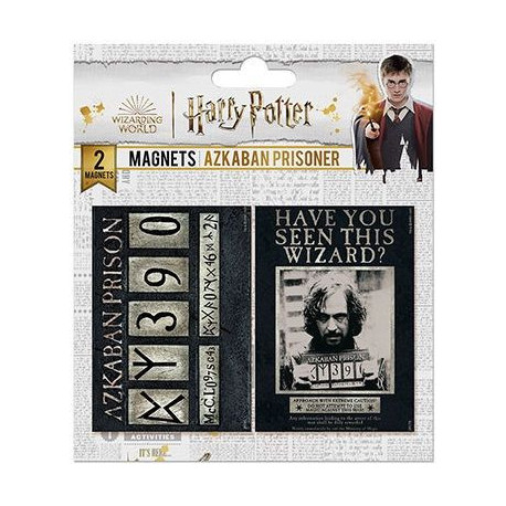 Conjunto ímãs Harry Potter O Prisioneiro de Azkaban