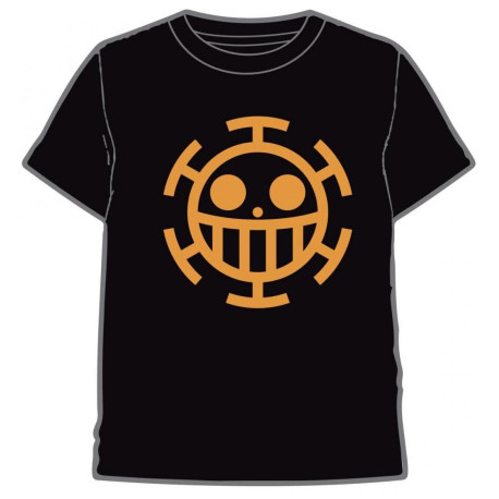 Camiseta Infantil Logo Trafalgar Law One Piece