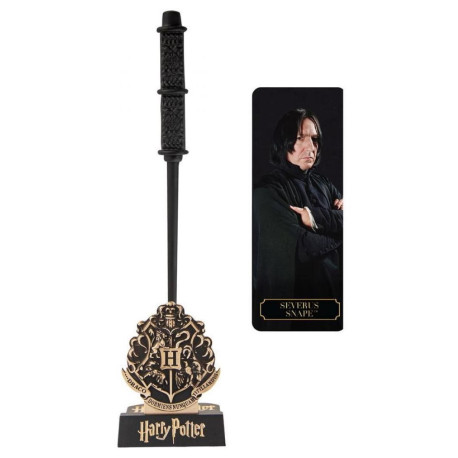 Pluma Varita Severus Snape Harry Potter con Soporte