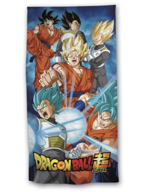Toalla Dragon Ball Super Vegeta y Goku