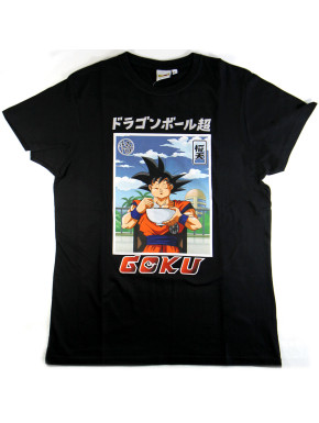 Camiseta Infantil Goku Fideos Dragon Ball