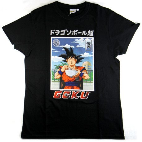 Camiseta Infantil Goku Fideos Dragon Ball