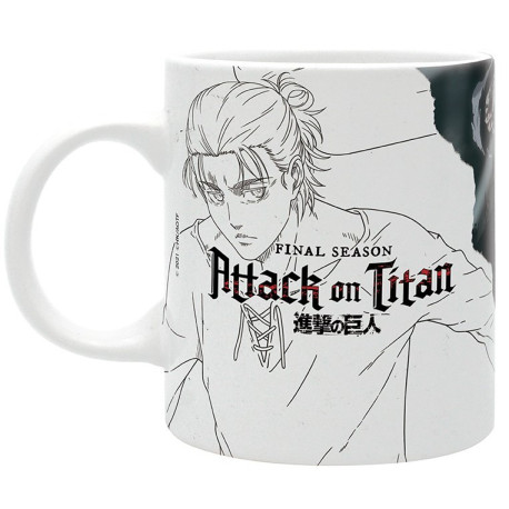 Taza Drink con Eren Attack on Titan