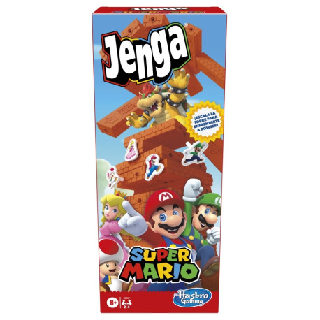 JUEGO DE MESA JENGA SUPER MARIO