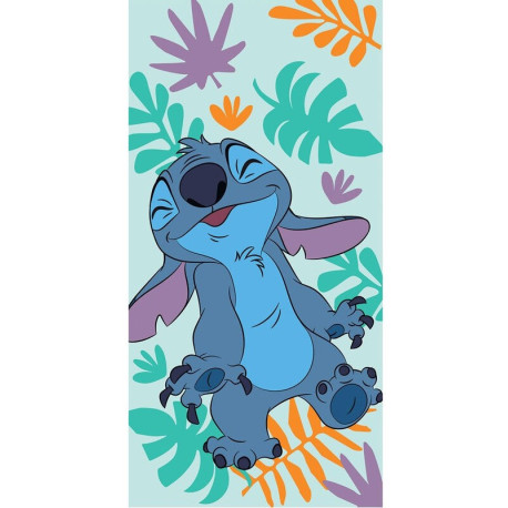 Serviette Disney de printemps avec Stitch