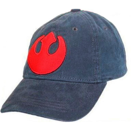 Gorra Star Wars símbolo rebelde rojo y azul