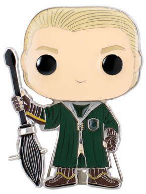 Harry Potter POP! Pin Chapa esmaltada Draco Malfoy 10 cm