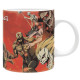 ATTACK ON TITAN - Mug - 320 ml - Battle scene season 4 - subli x2