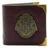 Portefeuille de luxe Harry Potter avec écusson de Poudlard