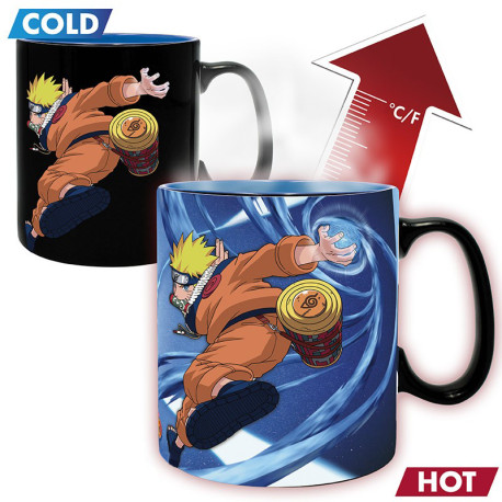 Caneca Térmica Grande Naruto Sasuke e Naruto 