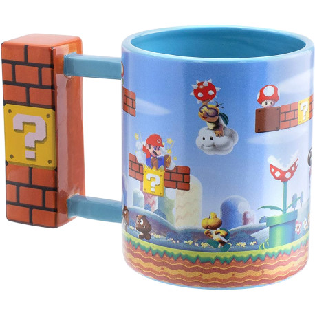 Caneca 3D Super Mario Blocks