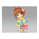 FIGURA QPOSKET SAKURA CAZADORA DE CARTAS KIMONO