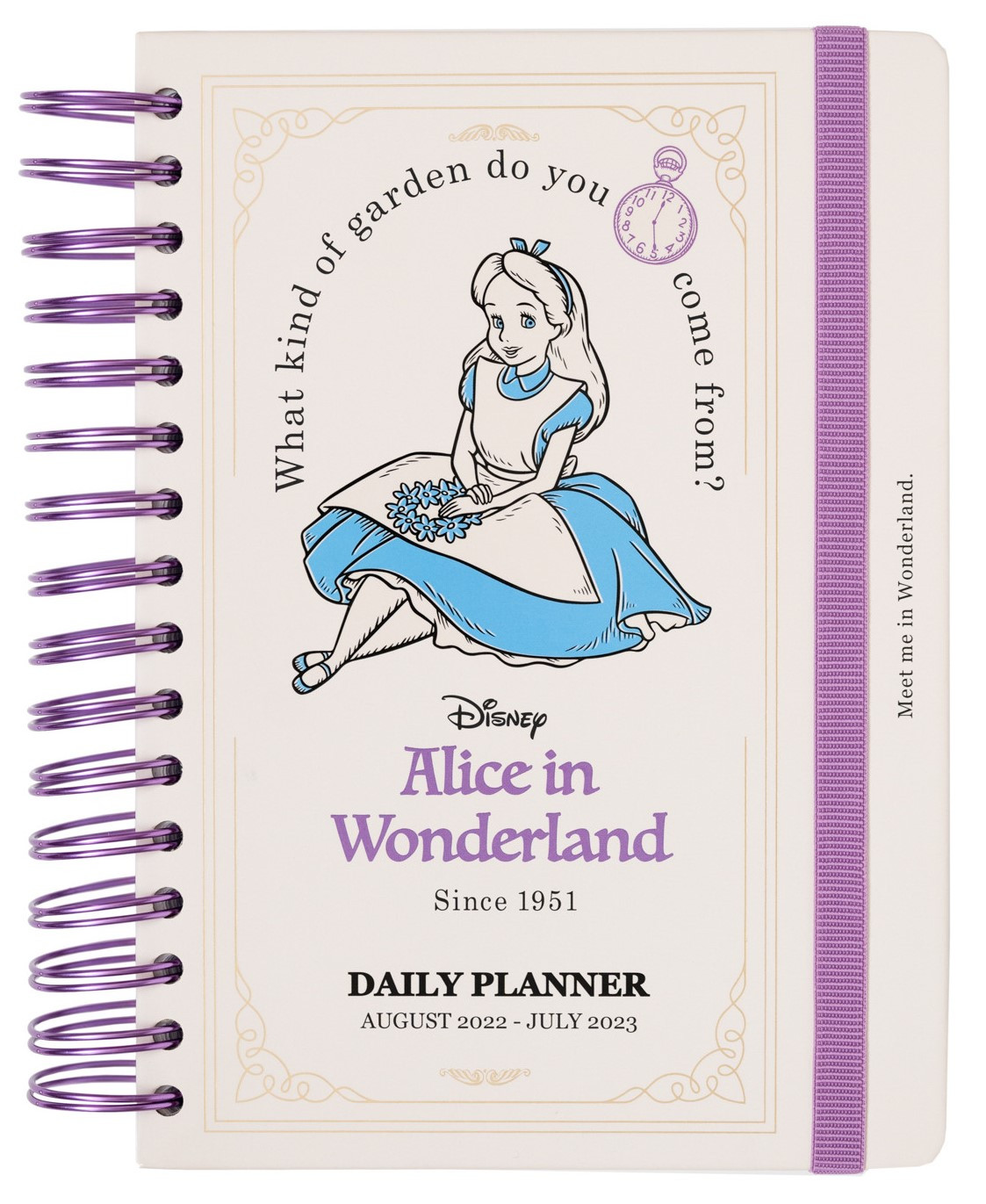 Agenda A5 Premium 2022/2023 Alice no País das Maravilhas, image size:1123x1371