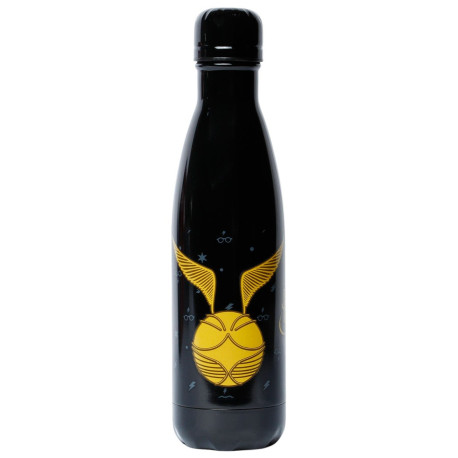 Harry Potter Wings Botella Termo 500 ml, Negro