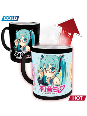 HATSUNE MIKU - Mug Heat Change - 320ml - Characters x2