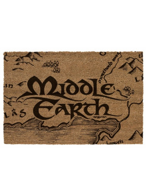 Capacho mapa da Terra Média de O Senhor dos Anéis