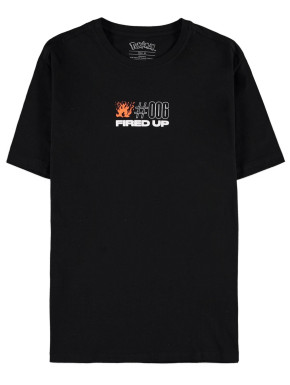 Charizard Pokemon T-Shirt noir