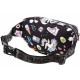 Oh My Pop! Illusion Riñonera Glaze, Negro