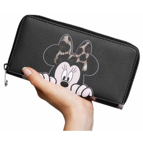 Minnie Mouse Classy Billetero Essential, Negro