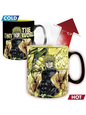 JOJO'S BIZARRE ADVENTURE - Mug Heat Change - 460 ml - Jotaro Dio x2