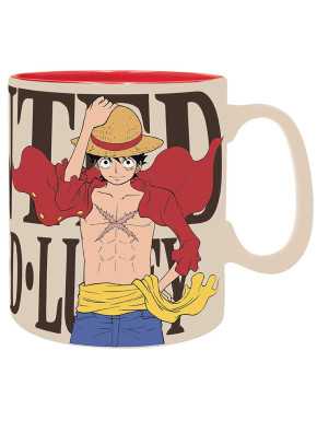 Taza Grande One Piece Luffy