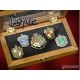 Scatola di Spilli Case di Hogwarts Noble Collection