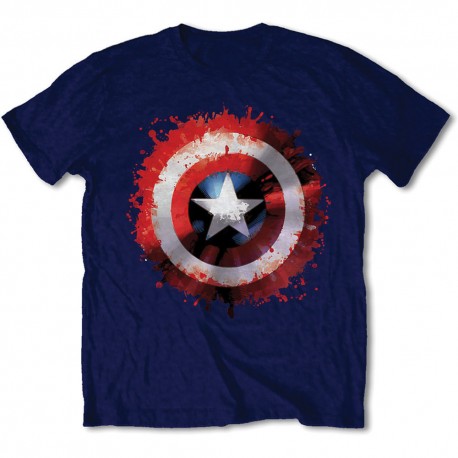 T-Shirt Schild Van Captain America