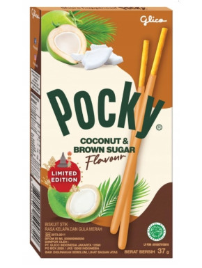 Pocky Snack Sabor Coco y Azúcar Moreno