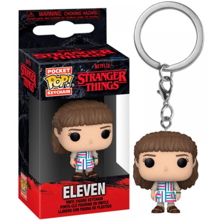 Mini-Chaveiro Funko Pop! Eleven Stranger Things 4