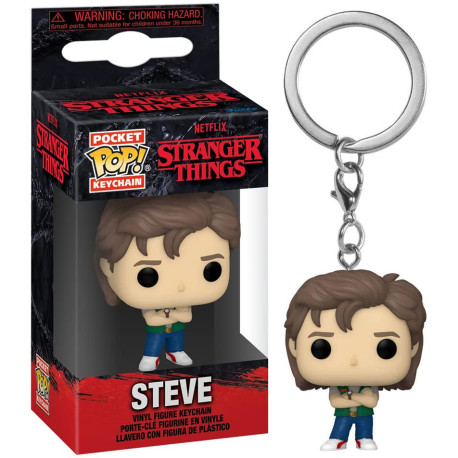 Mini-Chaveiro Funko Pop! Steve Stranger Things 4