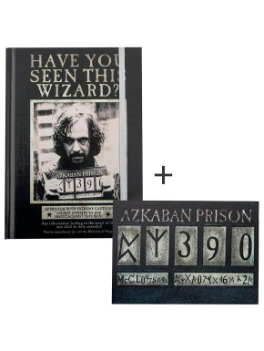 Libreta y Marcapáginas Sirius Harry Potter