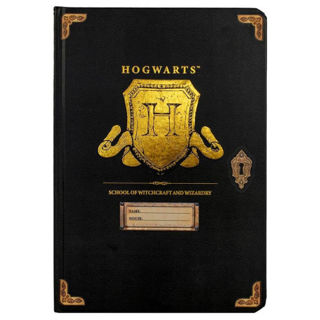 Caderno A5 Harry Potter Hogwarts 