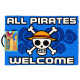 Felpudo All Pirates Welcome One Piece