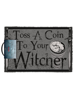 The Witcher Tirez à pile ou face sur votre paillasson Witcher
