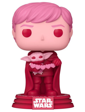 Funko Pop ! Luke et Grogu Mandalorian Spécial Saint-Valentin