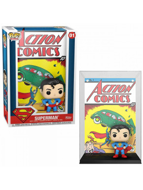 DC Comics POP! Comic Cover Vinyl Figura Superman Action Comic 9 cm
